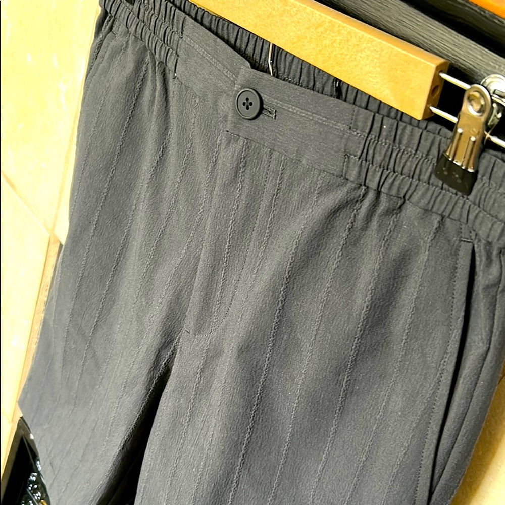 THEORY Pinstripe shorts
